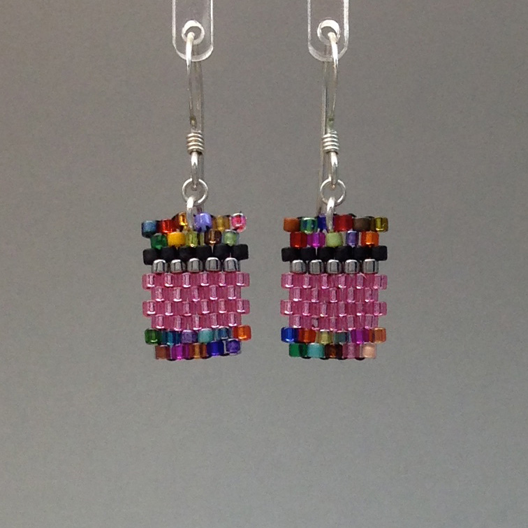 Confetti Light Pink Earring